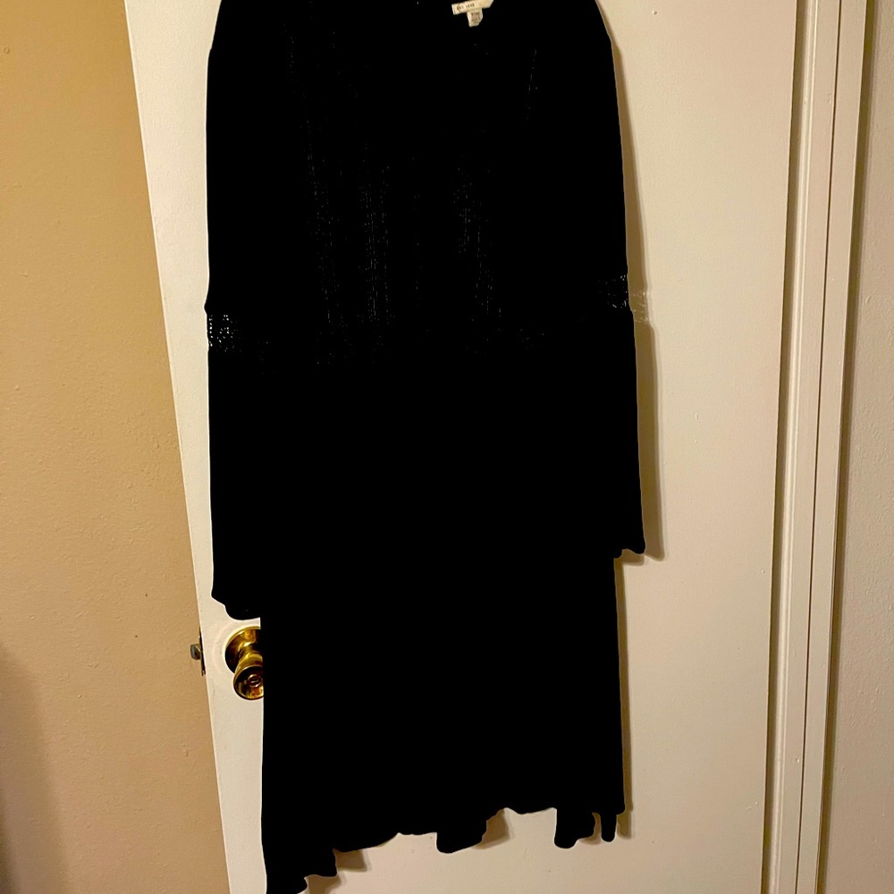 Black long sleeve dress